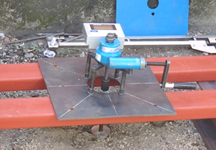 土面引張り強度試験