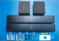 免震ベースのセット内容